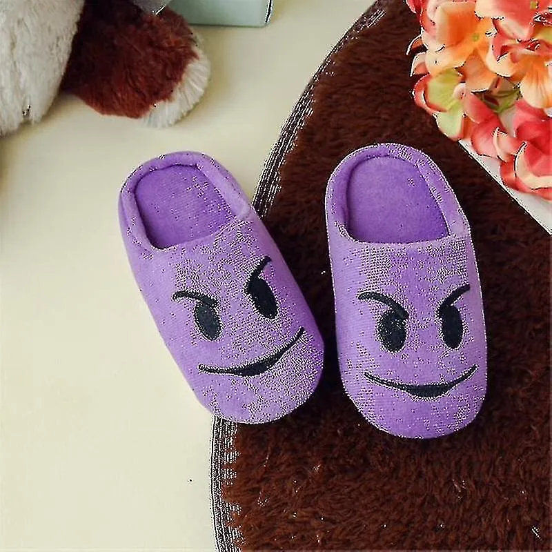 Winter Kids Soft Anti-slip Home House Shoes