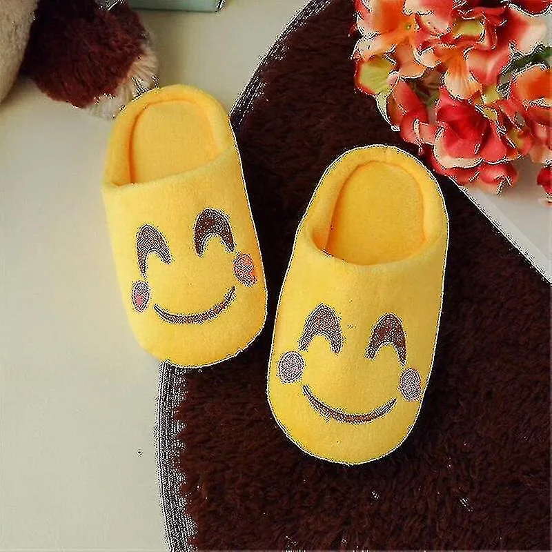 Winter Kids Soft Anti-slip Home House Shoes