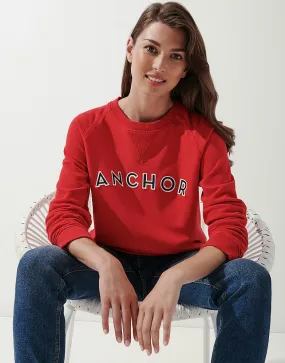 Women's Anchor Graphic Sweatshirt from Crew Clothing Company