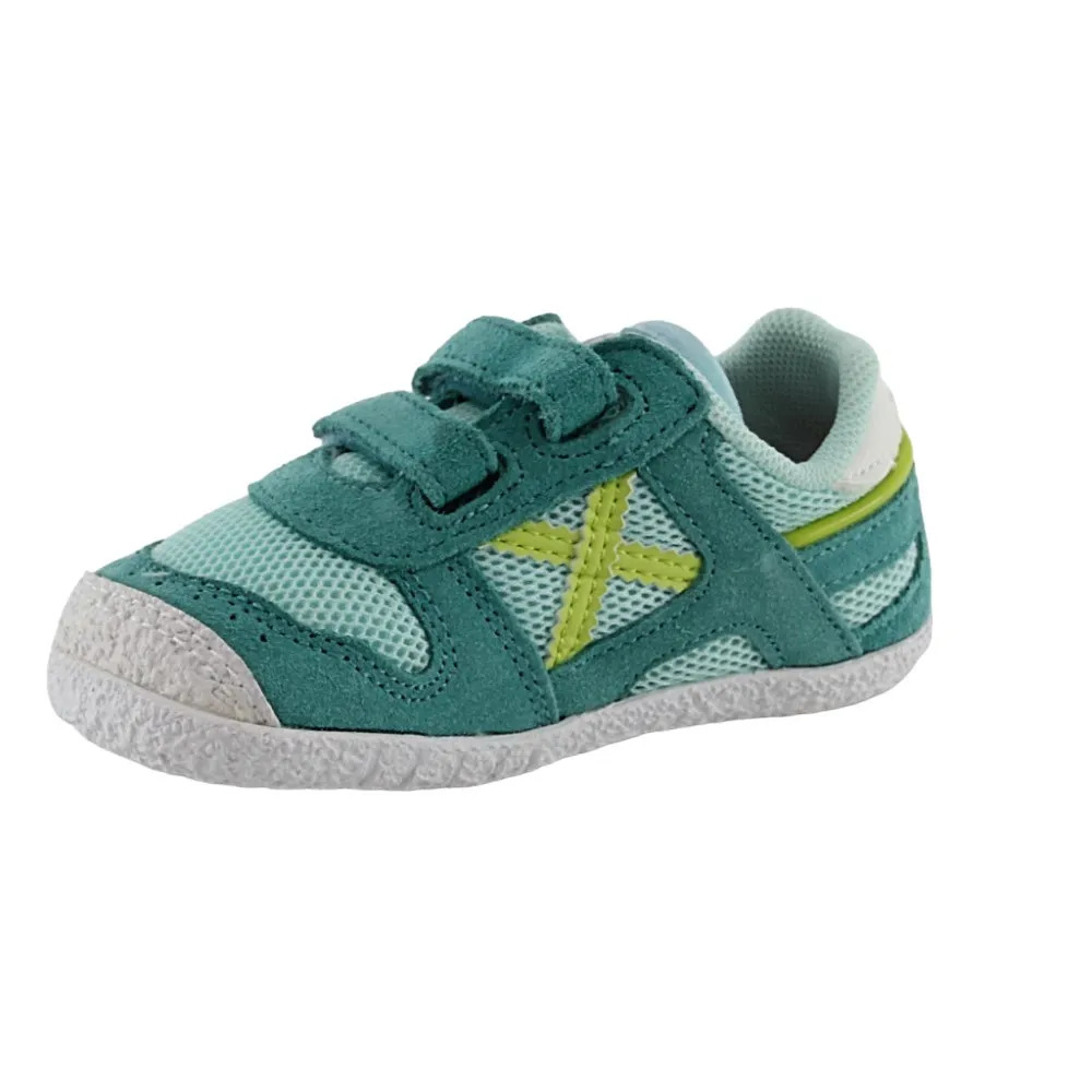 Zapatillas Munich Baby Goal Turquesa